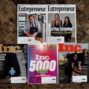 Entrepreneur and Business Magazine Bundle